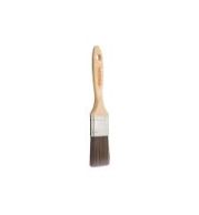 1/2" Paint Brush – Small Detail Brush for Touch-Ups, Edges and Trim, Suitable for Oil- and Water-Based Paints and Varnishes